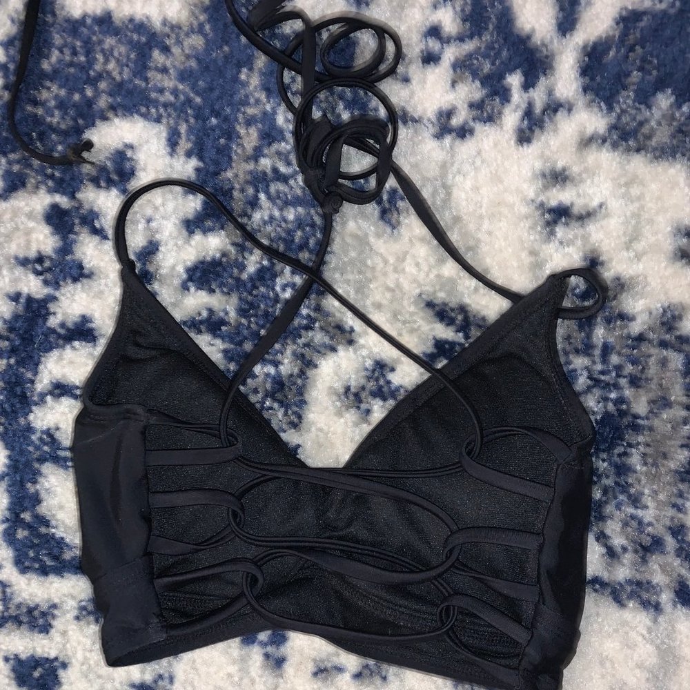 Back Strappy Bikini Top